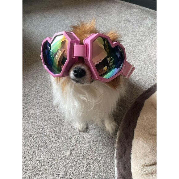 Heart Shaped Sunglasses Fashion Oversize Love Eyewear for Women Men - Picture 9 of 9